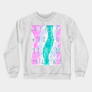 Pastel Runes Crewneck Sweatshirt